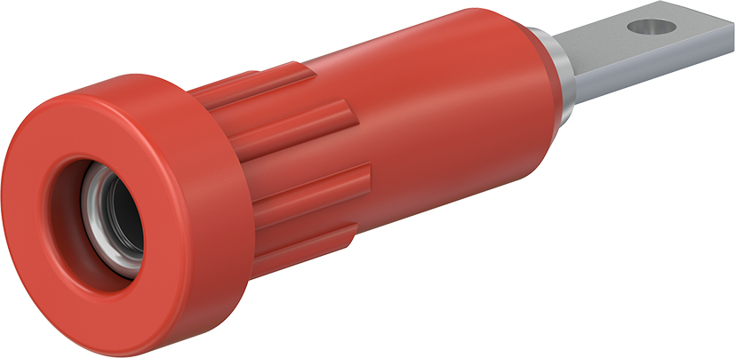 2 mm Buchse rot