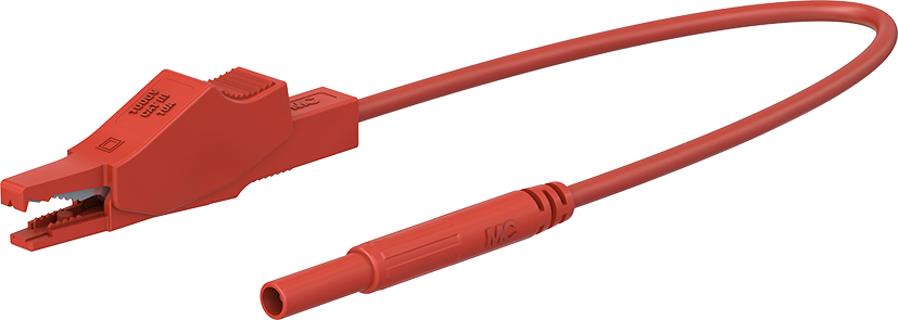 2 mm Abgreiferleitung 100 cm rot