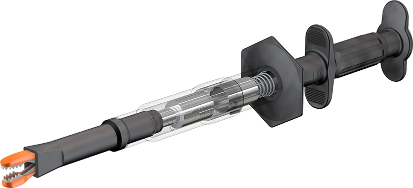 4 mm Sicherungsklauengreifer schwarz